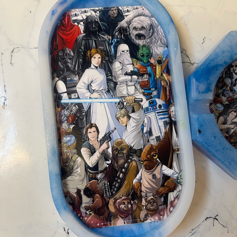 Star Wars Tray and Ashtray Set - Picture 4 of 9